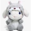 Boxlunch Amuse Lapizlazurin Bunny Wolf 10 Inch Plush