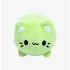 Boxlunch Aurora Tasty Peach Meowchi Green Tea Cat 7 Inch Plush
