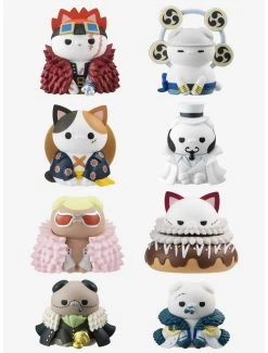 Boxlunch One Piece Mega Cat Project Nyan Piece Nyaan! Luffy & Rivals Blind Box Figure