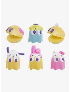 Boxlunch MegaHouse Pac-Man X Sanrio Characters Chibi Collect Figure Vol. 1 Blind Box Figure
