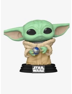 Boxlunch Funko Pop! Star Wars: The Book Of Boba Fett Grogu With Armor Vinyl Bobble-Head