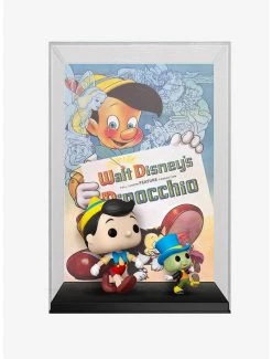 Boxlunch Funko Pop! Movie Posters Disney Pinocchio & Jiminy Cricket Vinyl Figures
