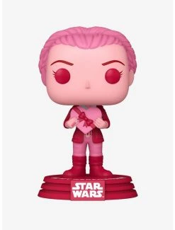 Boxlunch Funko Pop! Star Wars Princess Leia (Valentine’s Day) Vinyl Bobble-Head