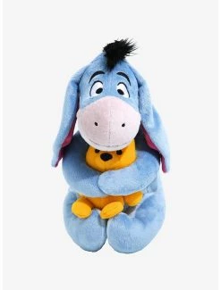 Boxlunch Disney Winnie The Pooh Eeyore Holding Pooh Bear 10 Inch Plush