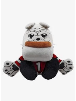 Boxlunch NCAA Georgia Bulldogs Hairy Dawg Mascot 8" Bleacher Creatures Kuricha Sitting Plush
