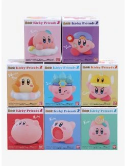 Boxlunch Bandai Spirits Nintendo Kirby's Dreamland Kirby & Friends Wave 2 Assorted Figures
