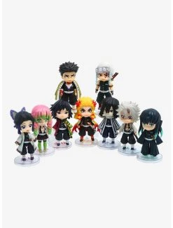 Tamashii Nations Demon Slayer: Kimetsu No Yaiba Figuarts Mini Hashira Figure Set - BoxLunch Exclusive