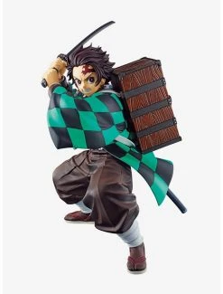 Boxlunch Bandai Spirits Demon Slayer: Kimetsu No Yaiba Ichibansho Tanjiro Kamado (The City Where Demons Dwell) Figure