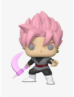 Boxlunch Funko Pop! Animation Dragon Ball Z Super Super Saiyan Rosé Goku Black 10 Inch Vinyl Figure