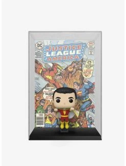 Boxlunch Funko Pop! Comic Covers DC Comics Shazam Vinyl Figure