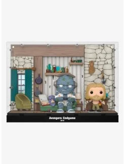 Boxlunch Funko Pop! Deluxe Movie Moment Marvel Avengers: Endgame Thor's House Vinyl Figures