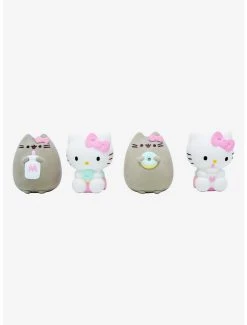 Boxlunch Sanrio Hello Kitty X Pusheen Water-Filled Figure Mystery Capsule