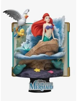Boxlunch Beast Kingdom Disney The Little Mermaid Storybook D-Stage DS-079 Ariel Figure
