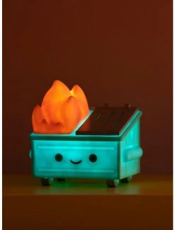 Boxlunch Lil Dumpster Fire Night Light By 100% Soft