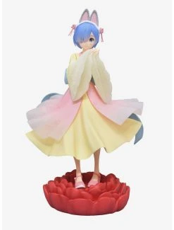 Boxlunch FuRyu Re:Zero Starting Life In Another World Exceed Creative Rem (Little Rabbit Girl Ver.) Figure