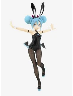 Boxlunch FuRyu Vocaloid BiCute Bunnies Hatsune Miku (Black Ver.) Figure