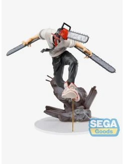 Boxlunch Sega Chainsaw Man Luminasta Chainsaw Devil Figure