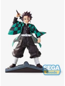 Boxlunch Sega Demon Slayer: Kimetsu No Yaiba FiGURiZM Tanjiro Kamado (Entertainment District Arc Ver.) Figure