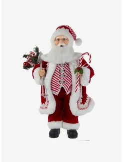 Boxlunch Kurt Adler Kringle Klaus Peppermint Santa Figure