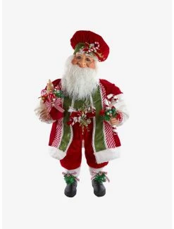 Boxlunch Kurt Adler Kringle Klaus Red And Green With Candy Figure