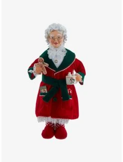 Boxlunch Kurt Adler Mrs. Claus With Cookies And Cocoa Figure