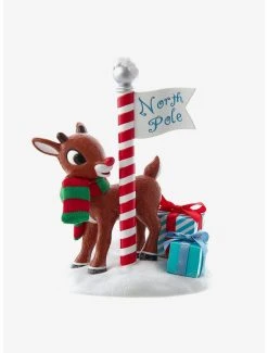 Boxlunch Kurt Adler Rudolph The Red-Nosed Reindeer Fabriche North Pole Figure