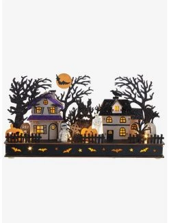 Boxlunch Kurt Adler Light Up Musical Halloween Village Figure