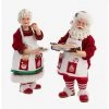 Boxlunch Kurt Adler Fabriche Mr. And Mrs. Santa Figure
