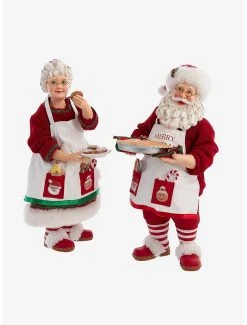 Boxlunch Kurt Adler Fabriche Mr. And Mrs. Santa Figure