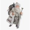 Boxlunch Kurt Adler Fabriche Snowy Woods Santa Figure