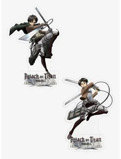 Boxlunch Attack On Titan Acryl Figure Set