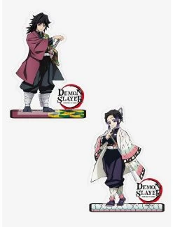 Boxlunch Demon Slayer: Kimetsu No Yaiba Giyu Tomioka & Shinobu Kocho Acryl Figure Set