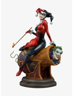 Boxlunch Harley Quinn And The Joker Diorama By Sideshow Collectibles