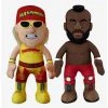 Boxlunch WWE 80s Legends Bundle: Hulk Hogan And Mr. T Bleacher Creatures Plush Bundle