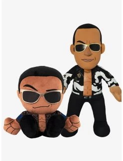 Boxlunch WWE The Rock Bleacher Creatures Plush Bundle