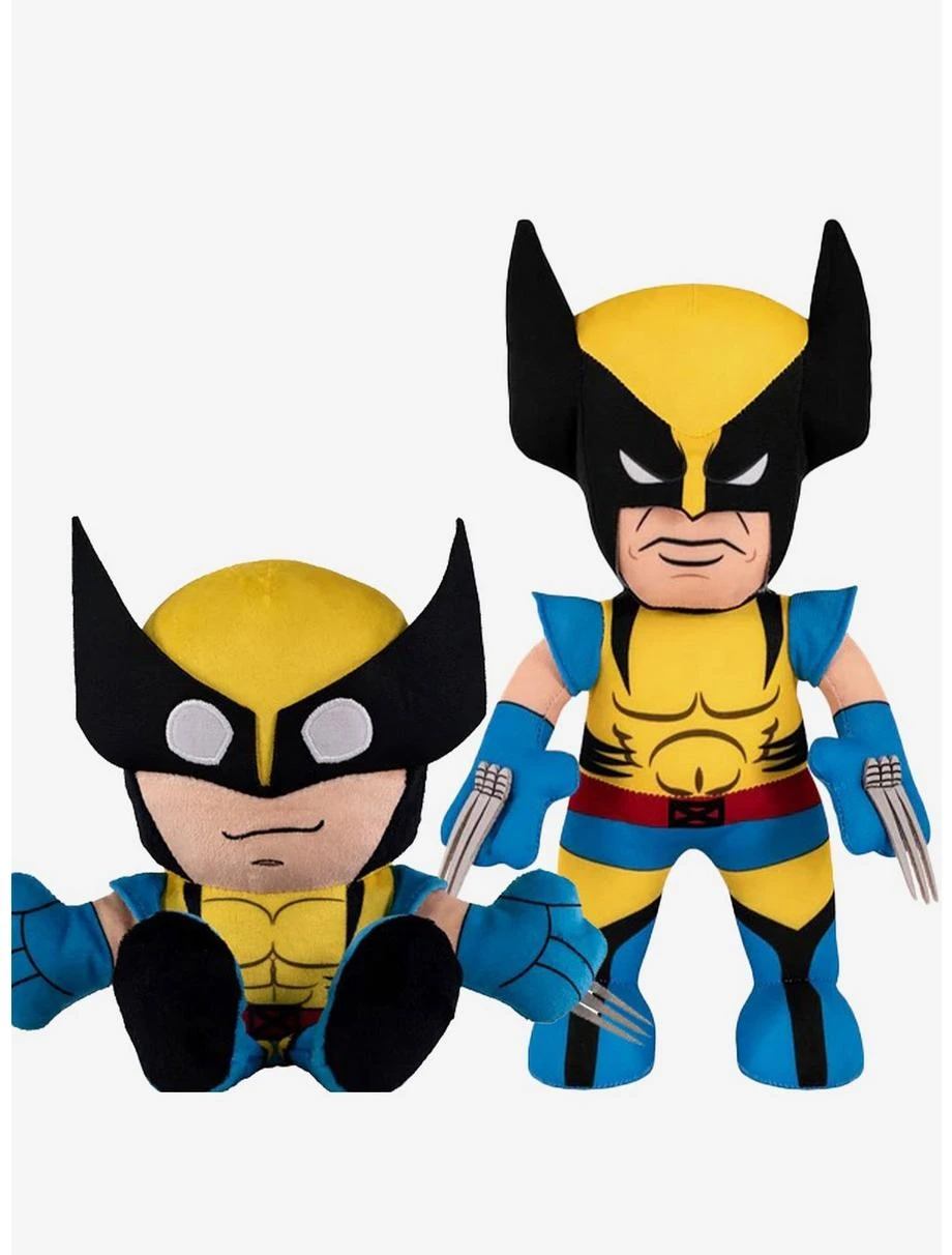 Boxlunch Marvel Wolverine Bleacher Creatures Plush Bundle
