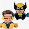 Boxlunch Marvel X-Men Cyclops & Wolverine Bleacher Creatures Plush Bundle