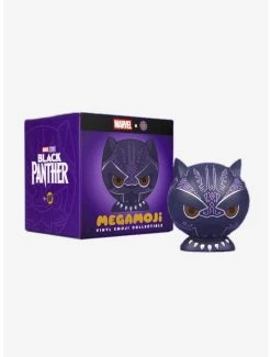 Boxlunch Marvel Black Panther MEGAMOJI By 100% Soft Collectible Bust Figure