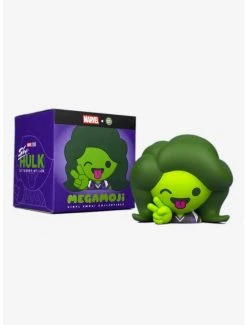 Boxlunch Marvel She-Hulk MEGAMOJI By 100% Soft Collectible Bust Figure
