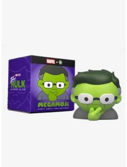 Boxlunch Marvel Smart Hulk MEGAMOJI By 100% Soft Collectible Bust Figure